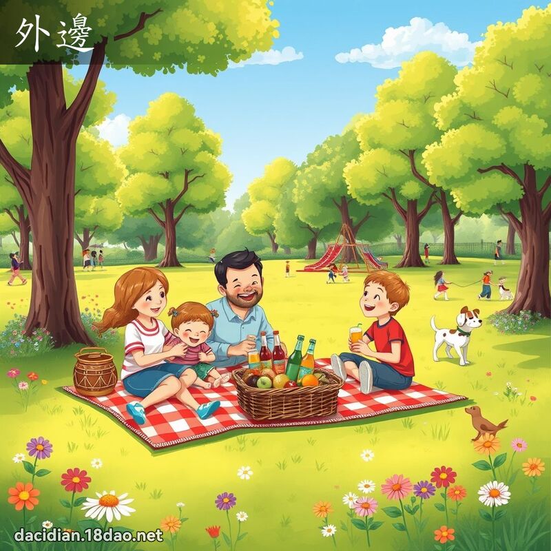 外边 - 国语大辞典配图