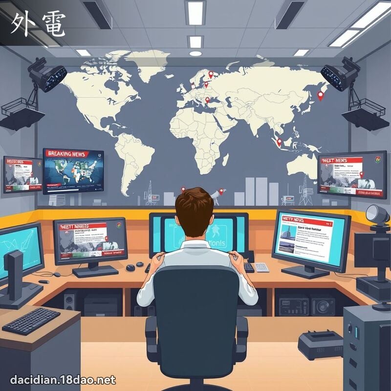 外電 - 國語大辭典配圖