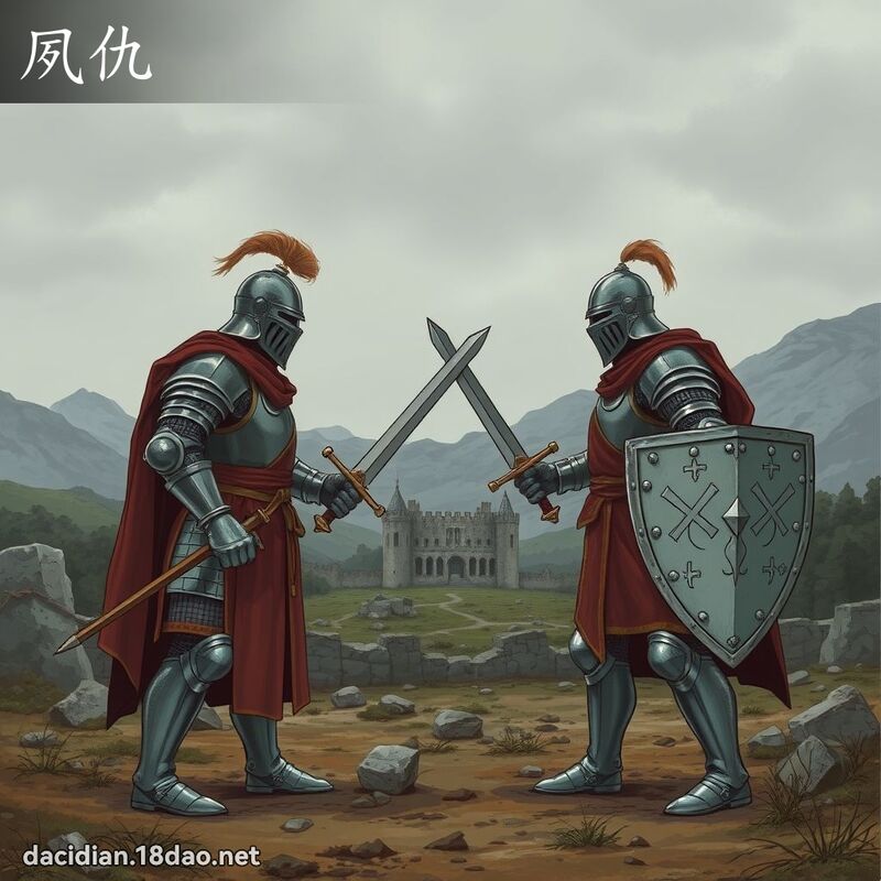 夙仇 - 国语大辞典配图