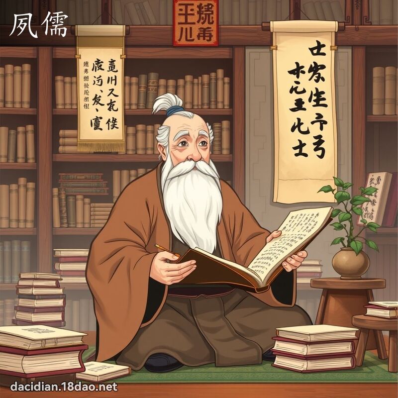 夙儒 - 国语大辞典配图