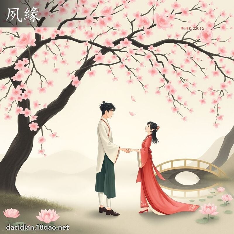 夙緣 - 國語大辭典配圖