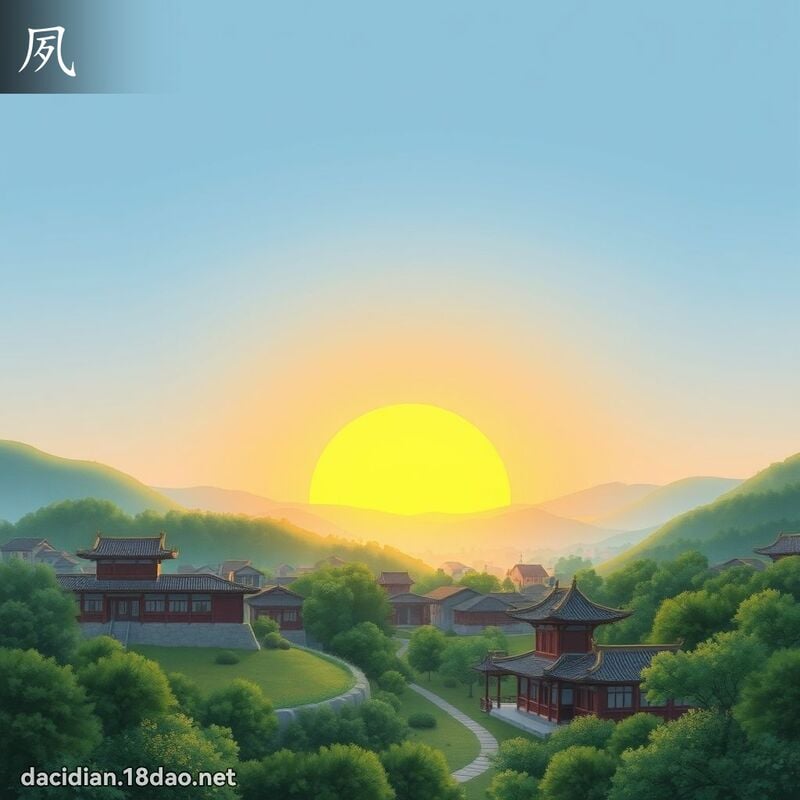 夙 - 国语大辞典配图