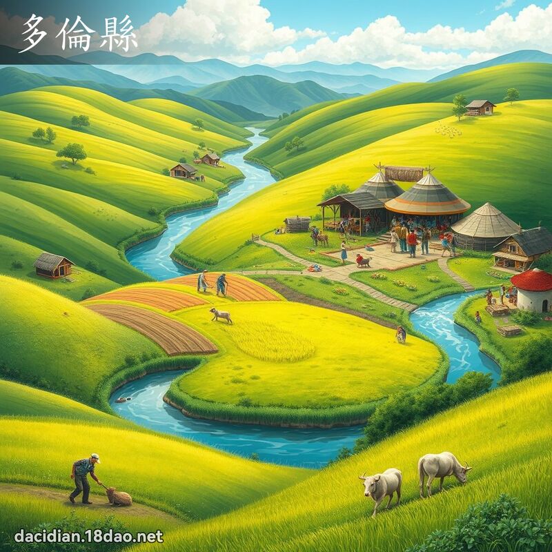 多伦县 - 国语大辞典配图