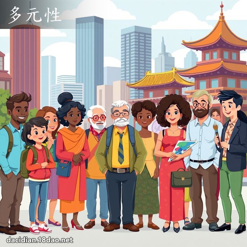 多元性 - 國語大辭典配圖