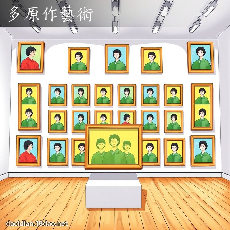 多原作艺术 - 国语大辞典配图