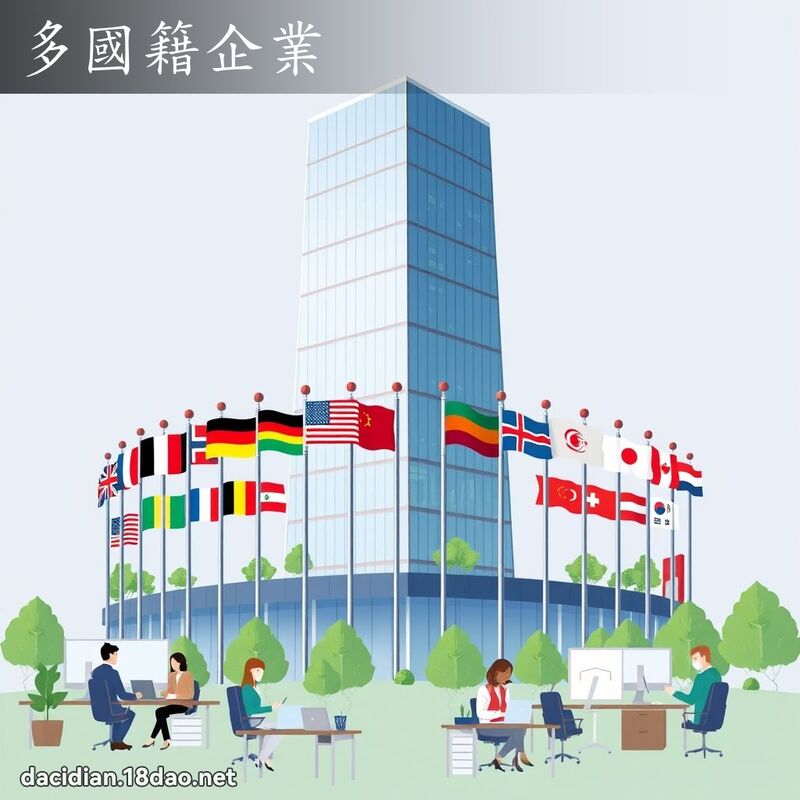 多國籍企業 - 國語大辭典配圖