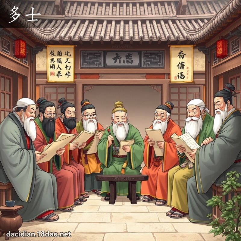 多士 - 國語大辭典配圖