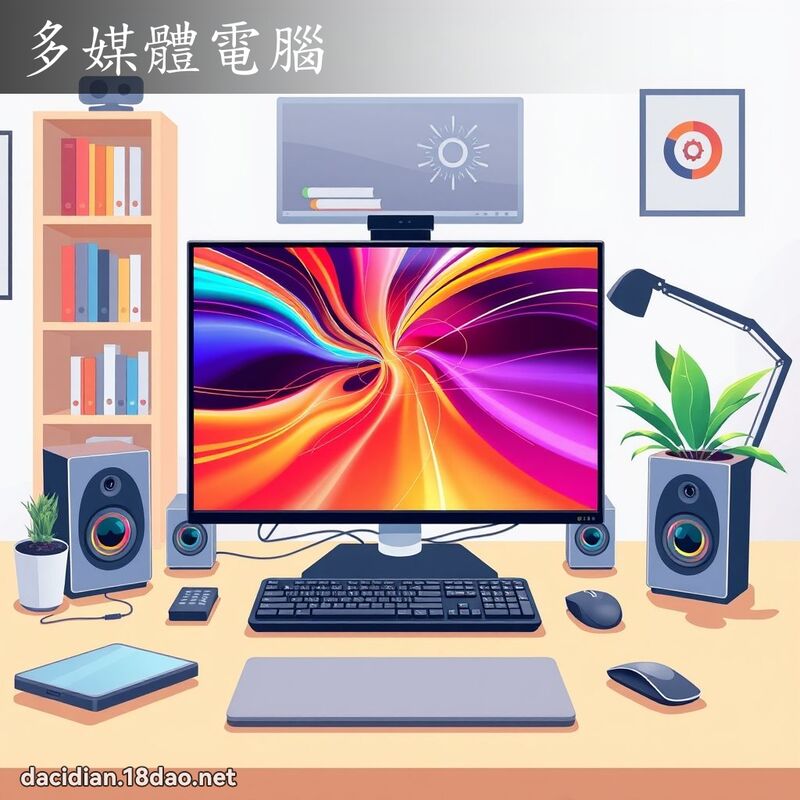 多媒體電腦 - 國語大辭典配圖