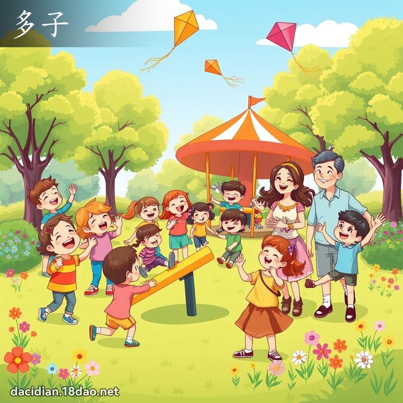 多子 - 國語大辭典配圖