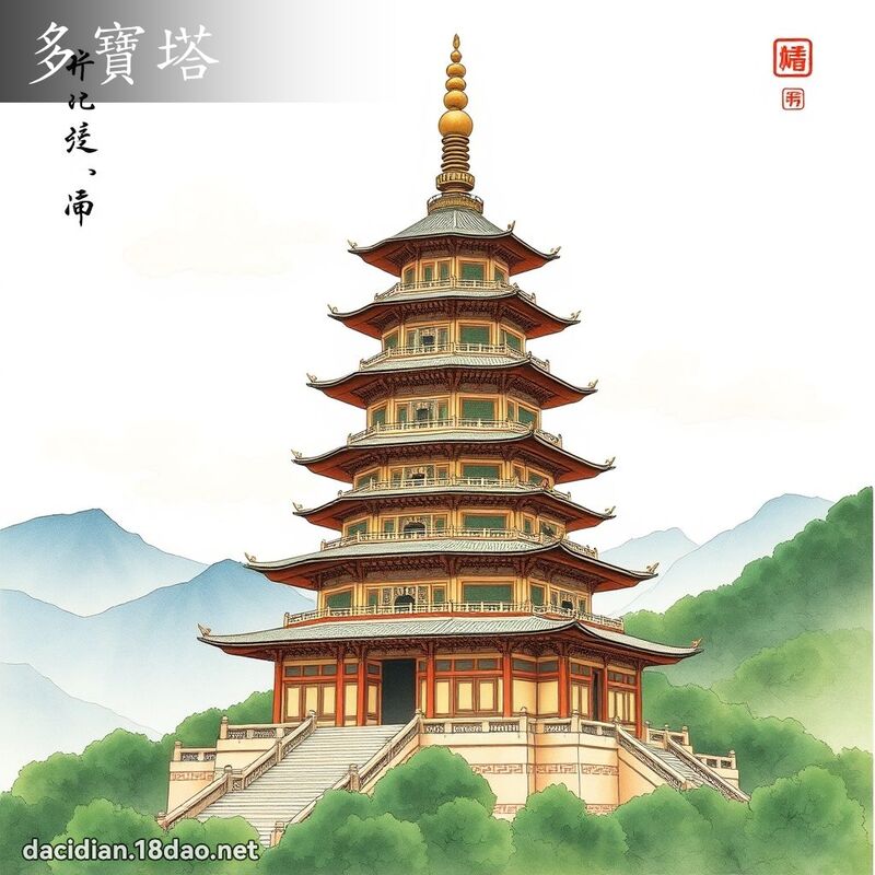 多宝塔 - 国语大辞典配图