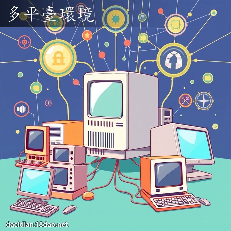 多平臺環境 - 國語大辭典配圖