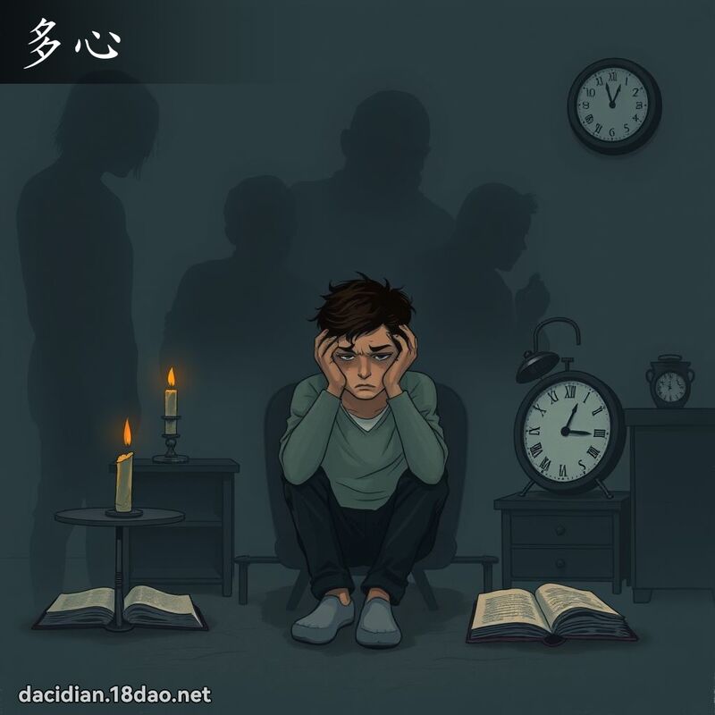 多心 - 國語大辭典配圖