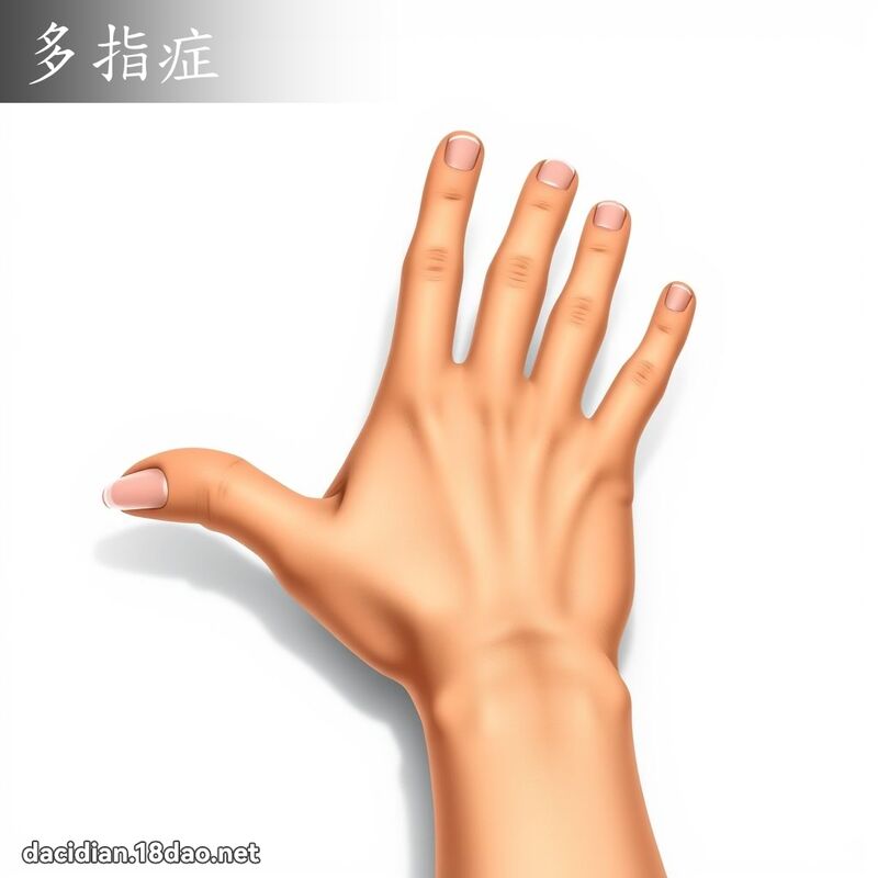 多指症 - 国语大辞典配图