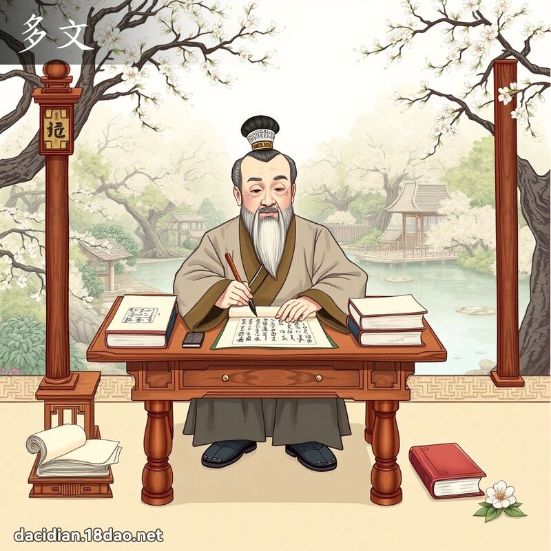多文 - 國語大辭典配圖