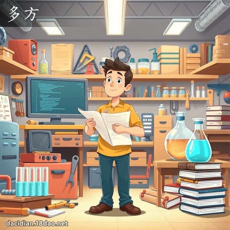 多方 - 國語大辭典配圖