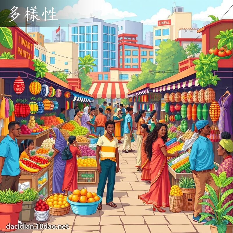 多样性 - 国语大辞典配图