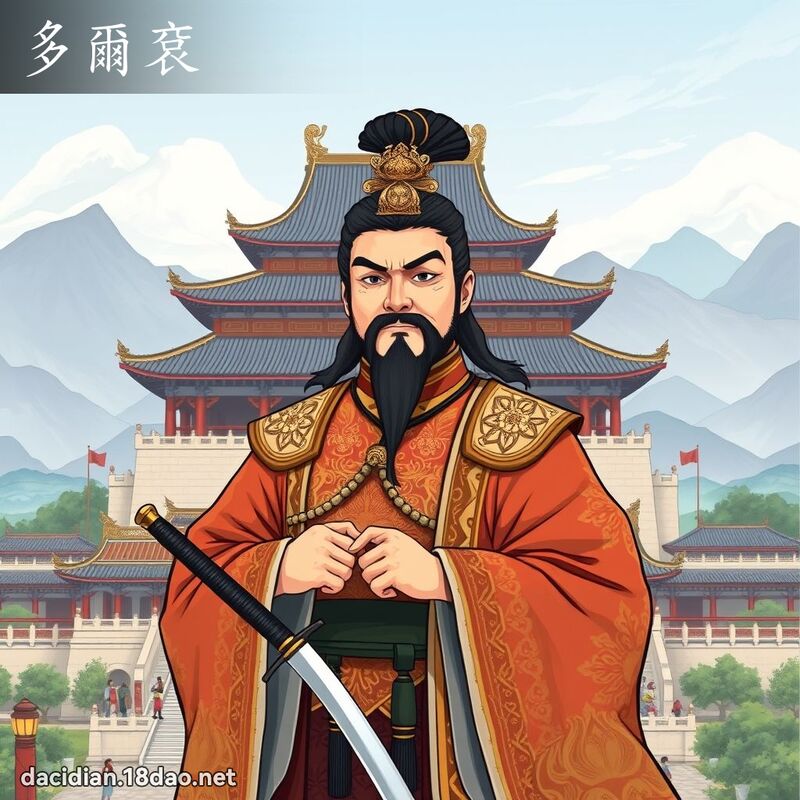 多爾袞 - 國語大辭典配圖