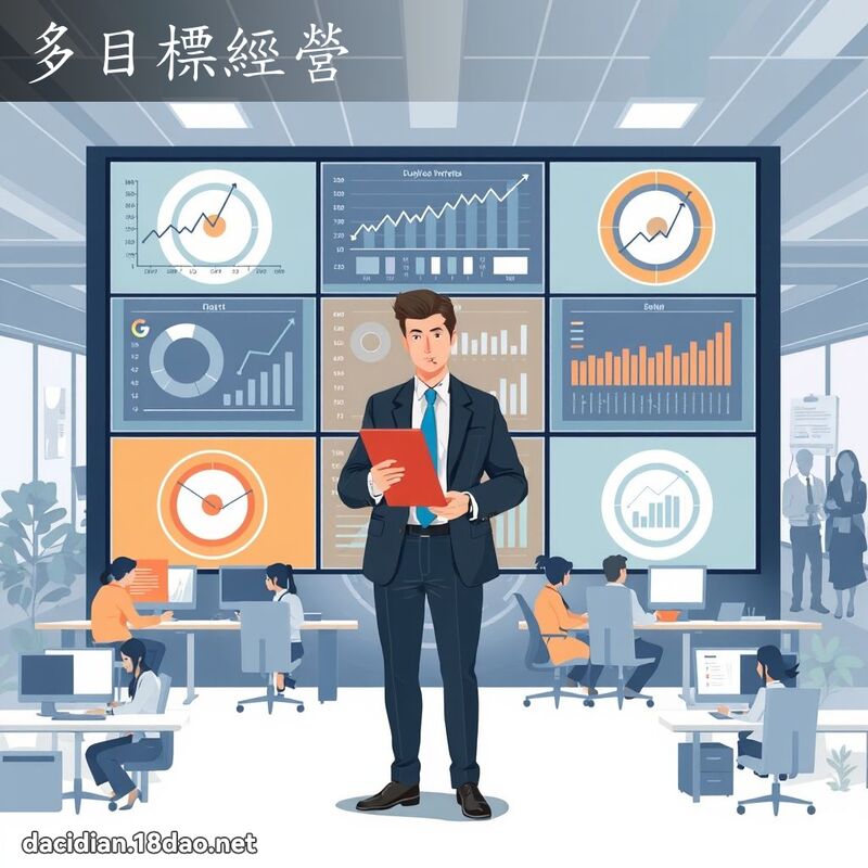 多目標經營 - 國語大辭典配圖