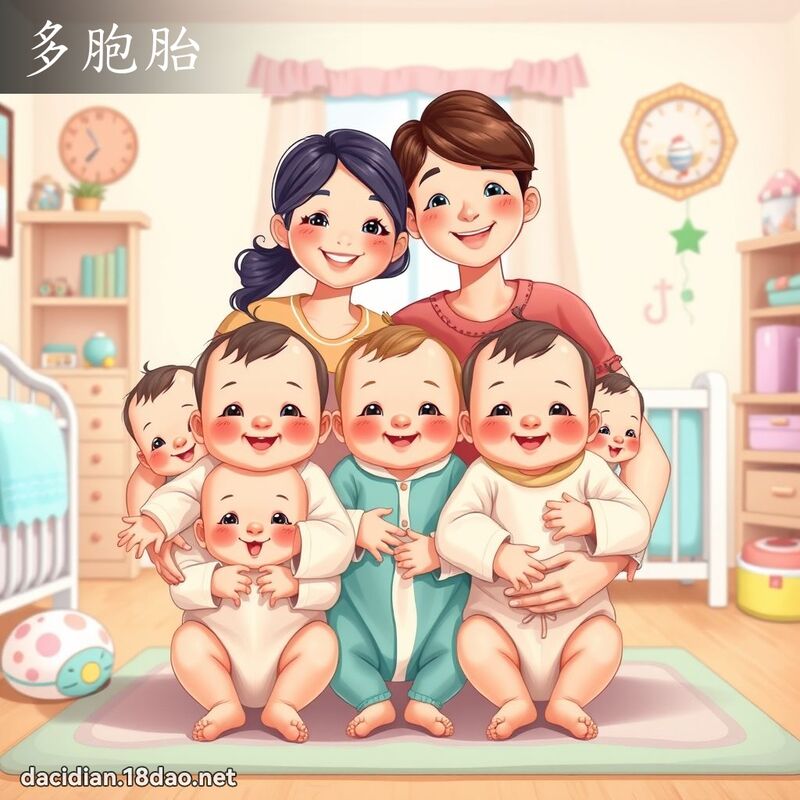 多胞胎 - 国语大辞典配图
