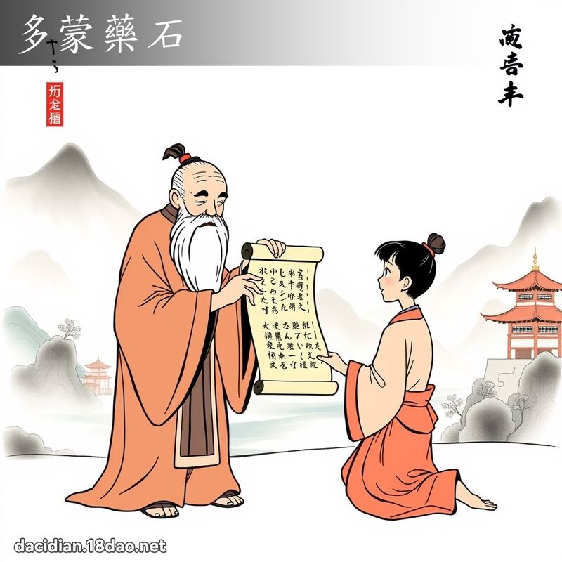 多蒙药石 - 国语大辞典配图