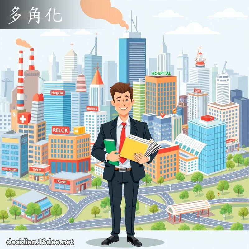 多角化 - 国语大辞典配图