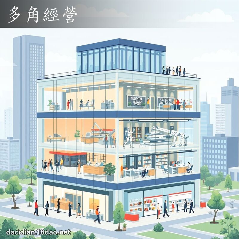 多角经营 - 国语大辞典配图