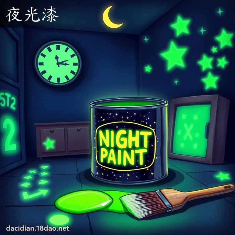 夜光漆 - 國語大辭典配圖