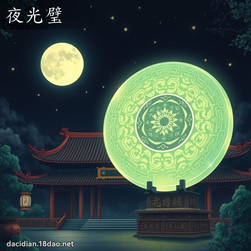 夜光璧 - 国语大辞典配图