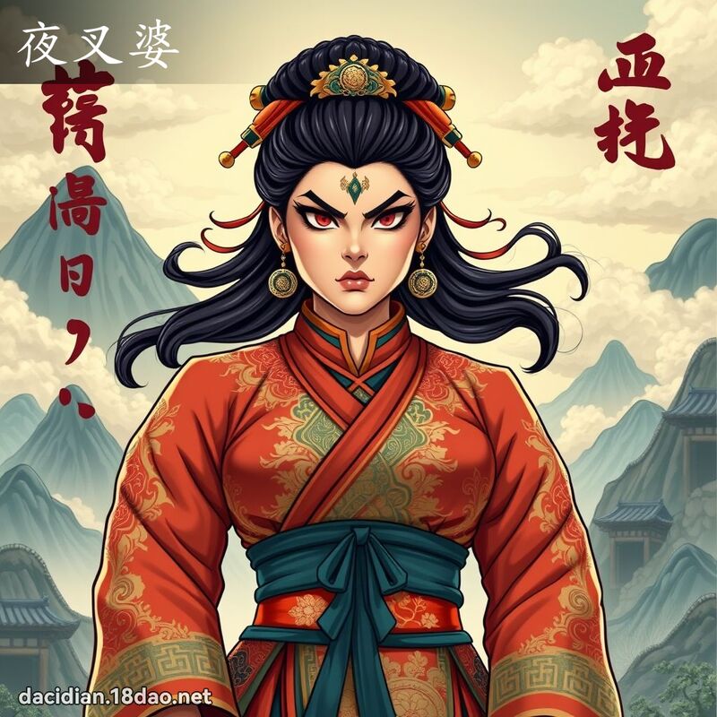 夜叉婆 - 國語大辭典配圖