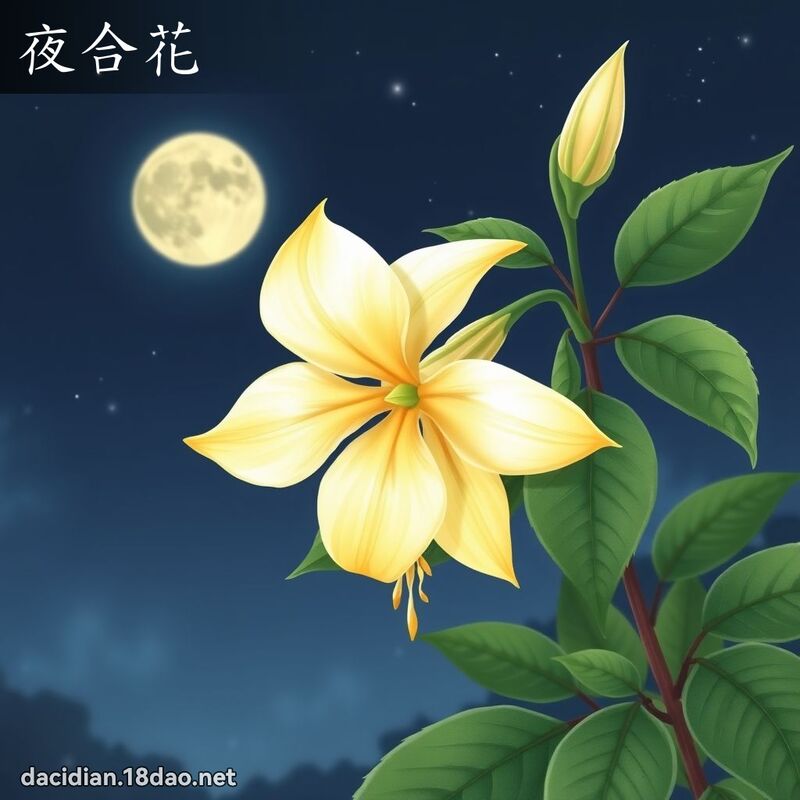 夜合花 - 國語大辭典配圖