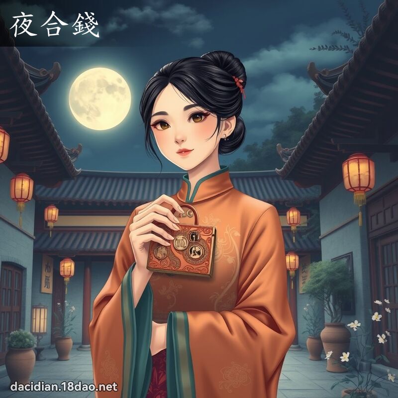 夜合錢 - 國語大辭典配圖