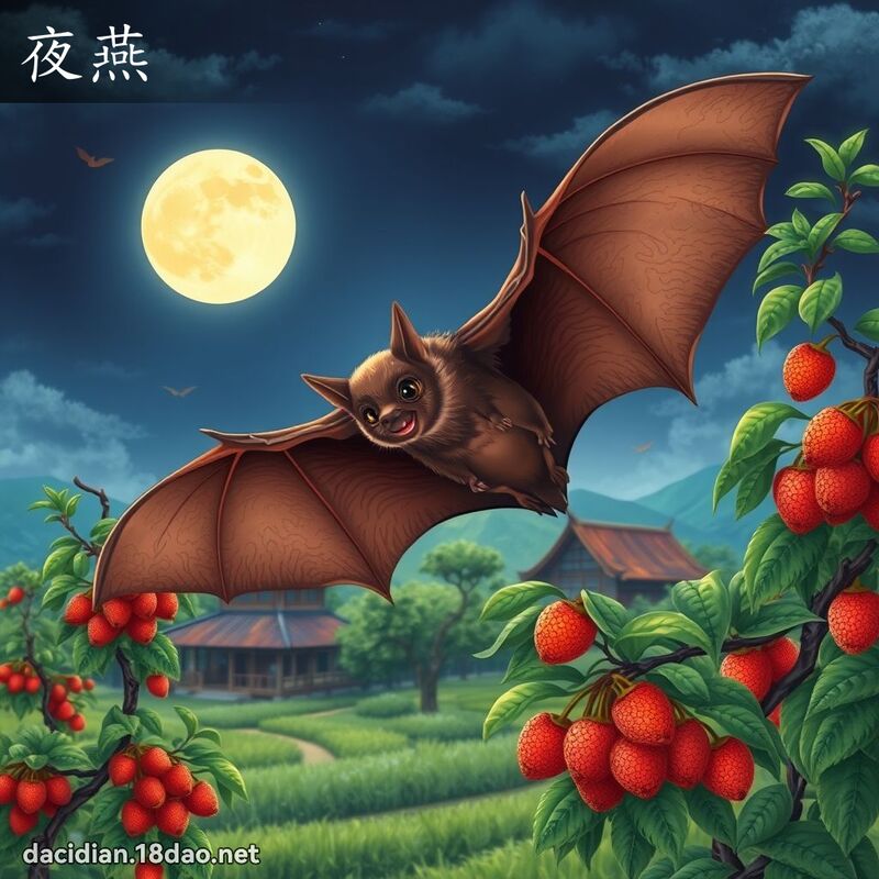 夜燕 - 國語大辭典配圖