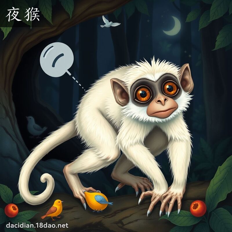 夜猴 - 国语大辞典配图
