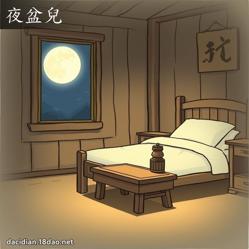 夜盆兒 - 國語大辭典配圖