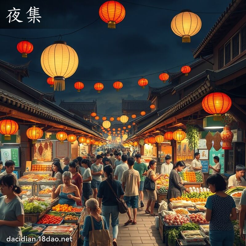 夜集 - 國語大辭典配圖