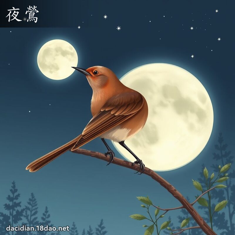 夜鶯 - 國語大辭典配圖