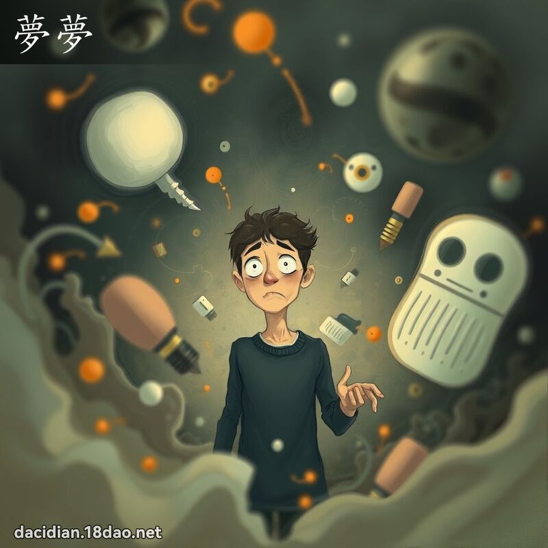 梦梦 - 国语大辞典配图