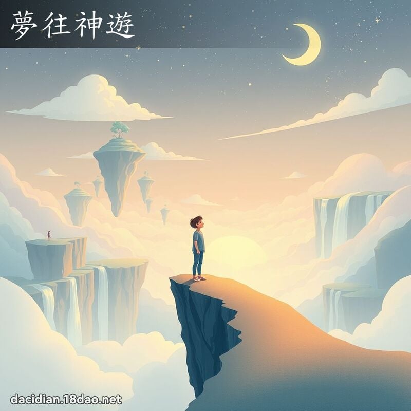 梦往神游 - 国语大辞典配图
