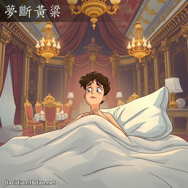 夢斷黃粱 - 國語大辭典配圖