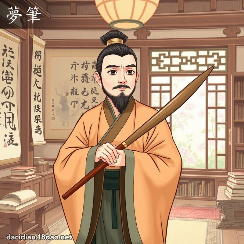 夢筆 - 國語大辭典配圖