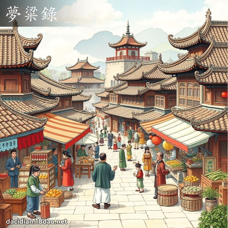 梦粱录 - 国语大辞典配图