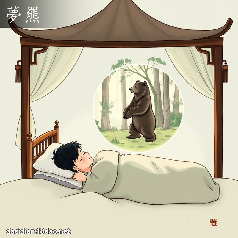 夢羆 - 國語大辭典配圖