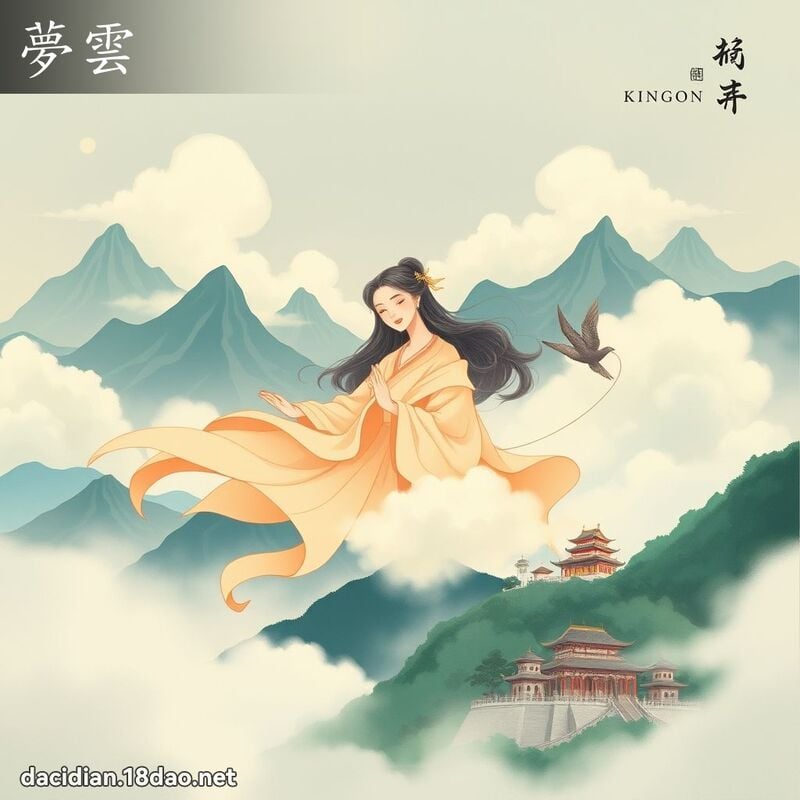 梦云 - 国语大辞典配图