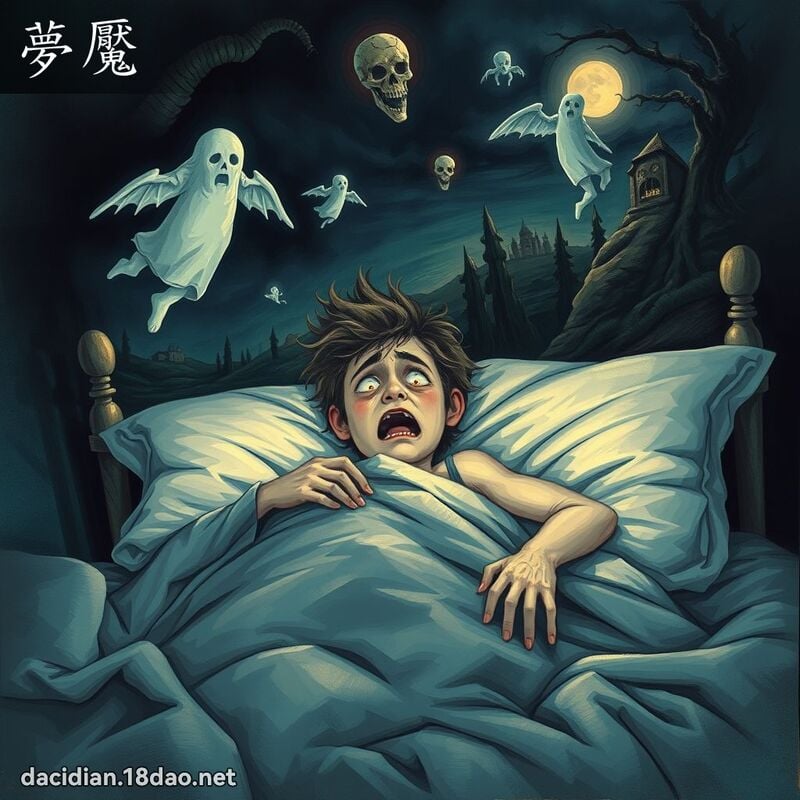 夢魘 - 國語大辭典配圖
