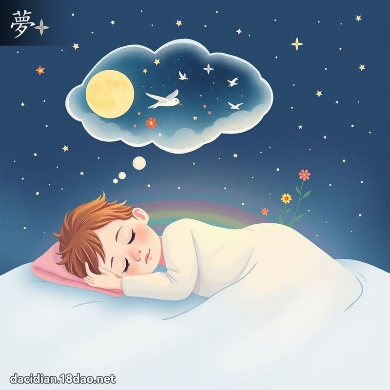 夢 - 國語大辭典配圖