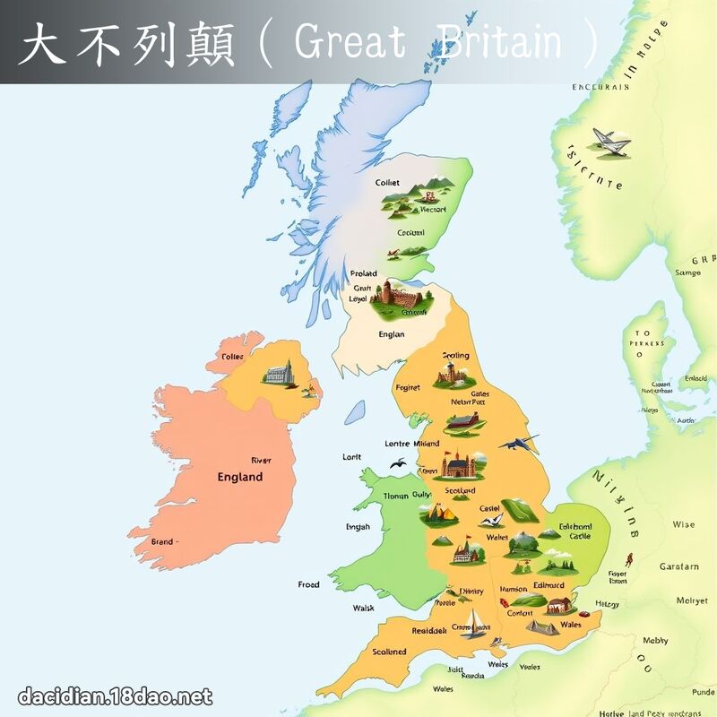 大不列顛（Great Britain） - 国语大辞典配图