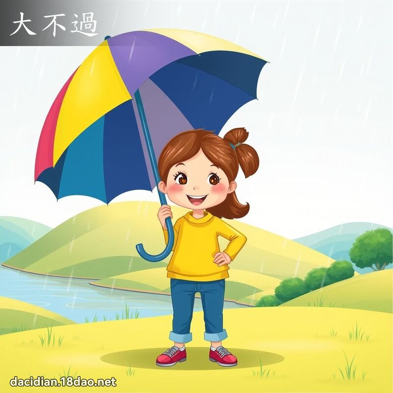 大不过 - 国语大辞典配图