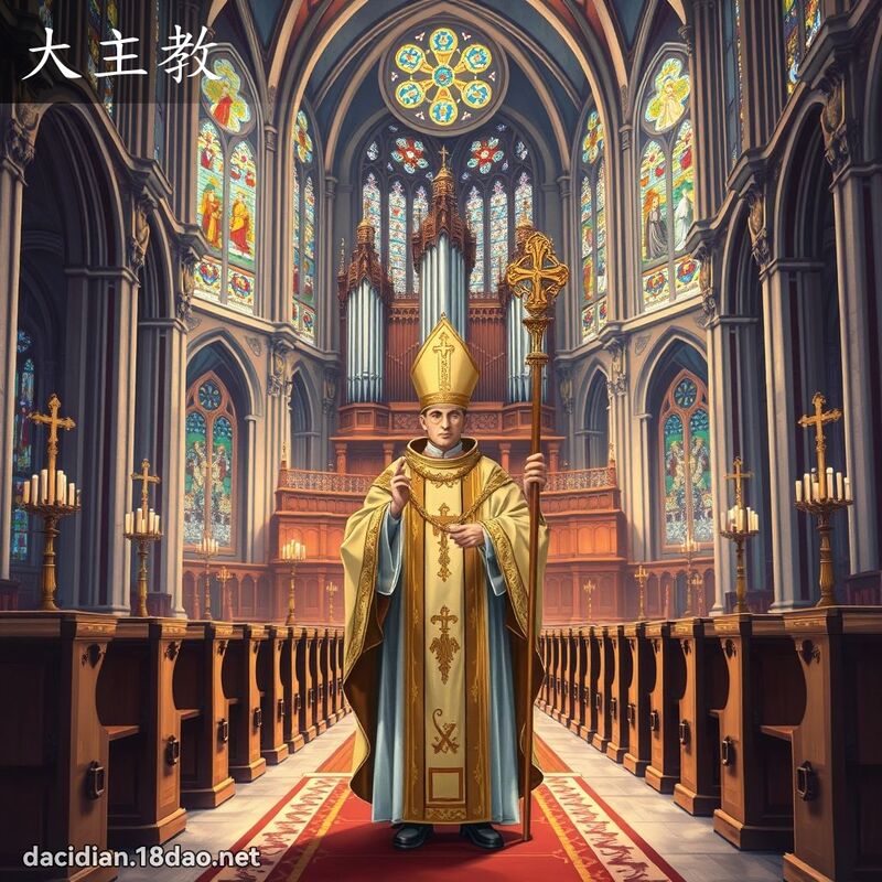 大主教 - 國語大辭典配圖