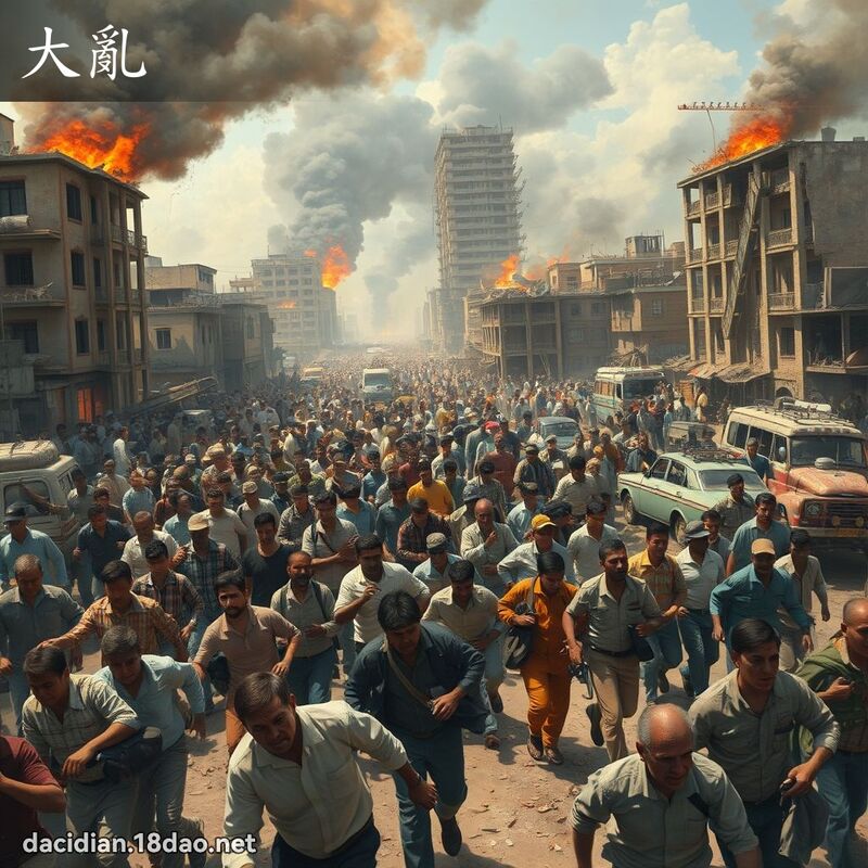 大乱 - 国语大辞典配图