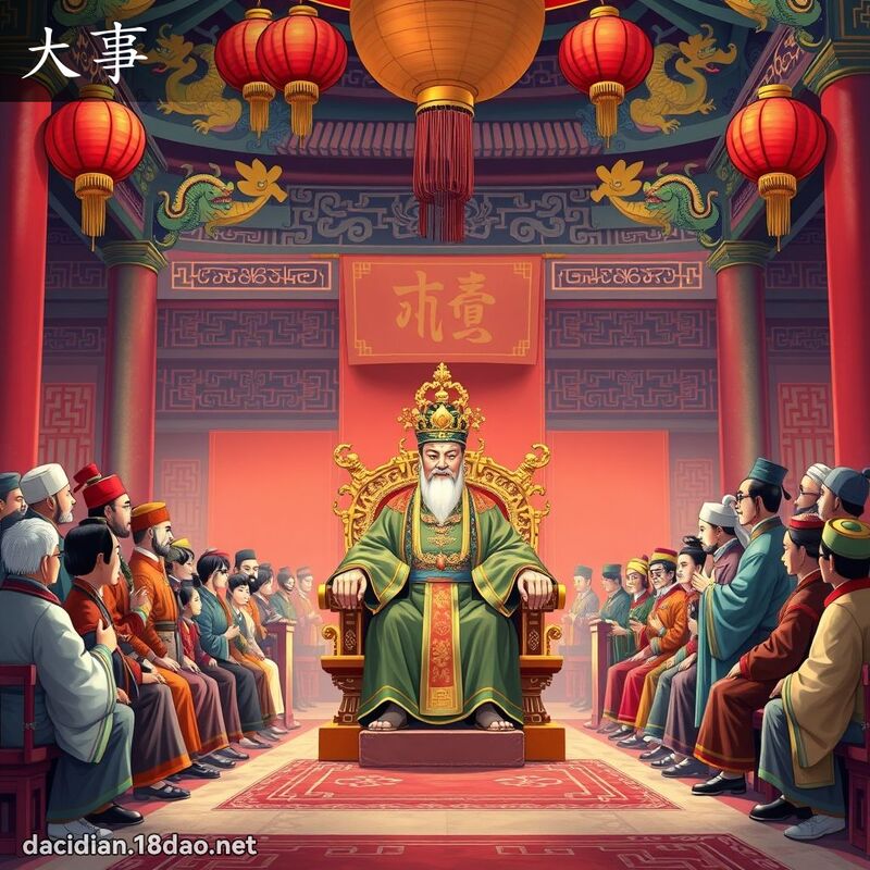 大事 - 国语大辞典配图